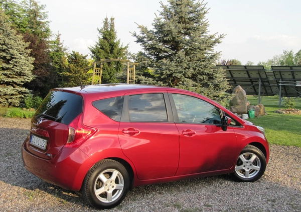 Nissan Note cena 28900 przebieg: 128900, rok produkcji 2013 z Lipno małe 172